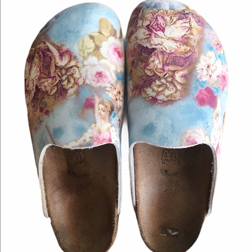 SOLDFloral Birkenstock Clogs
